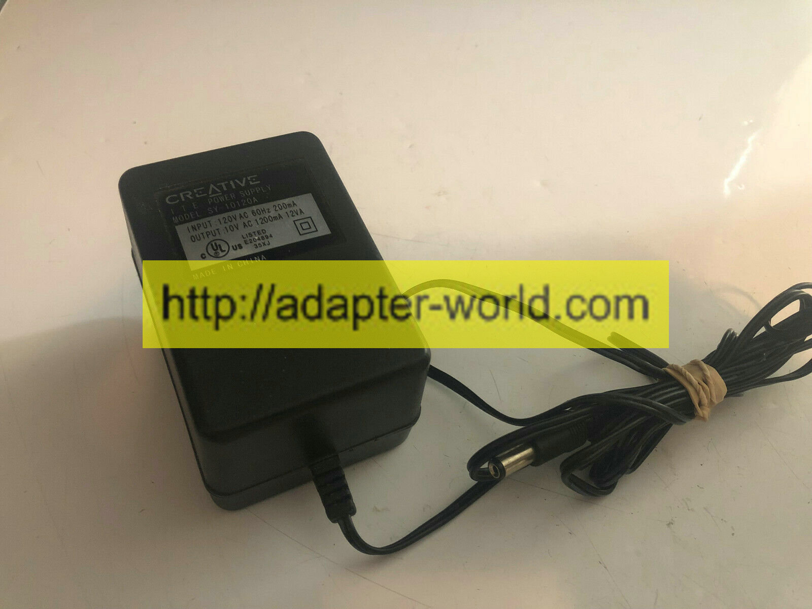 *100% Brand NEW* Creative SY-10120A SY-10120A-GS 10V AC Charger Class 2 10VAC 1200mA AC Adapter power supply F